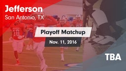 Matchup: Jefferson High vs. TBA 2016