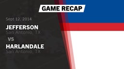 Recap: Jefferson  vs. Harlandale  2014