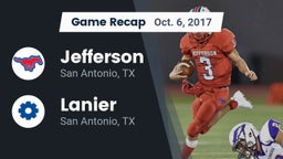 Recap: Jefferson  vs. Lanier  2017