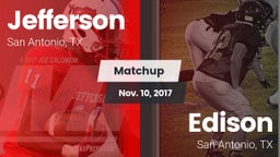 Matchup: Jefferson High vs. Edison  2017