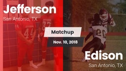 Matchup: Jefferson High vs. Edison  2018