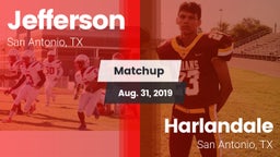 Matchup: Jefferson High vs. Harlandale  2019