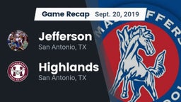 Recap: Jefferson  vs. Highlands  2019