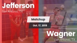 Matchup: Jefferson High vs. Wagner  2019