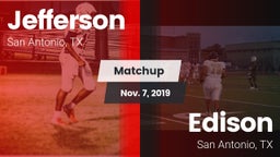 Matchup: Jefferson High vs. Edison  2019