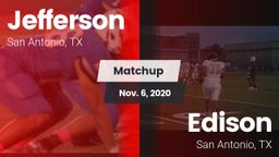 Matchup: Jefferson High vs. Edison  2020