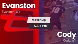 Matchup: Evanston  vs. Cody  2017