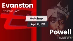 Matchup: Evanston  vs. Powell  2017
