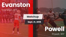 Matchup: Evanston  vs. Powell  2018