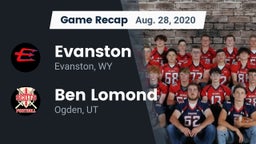 Recap: Evanston  vs. Ben Lomond  2020