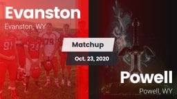 Matchup: Evanston  vs. Powell  2020