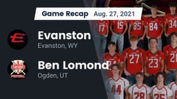 Recap: Evanston  vs. Ben Lomond  2021