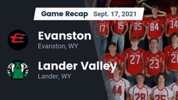 Recap: Evanston  vs. Lander Valley  2021