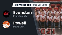 Recap: Evanston  vs. Powell  2021