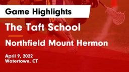 The Taft School vs Northfield Mount Hermon Game Highlights - April 9, 2022