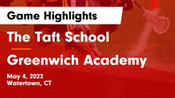 The Taft School vs Greenwich Academy  Game Highlights - May 4, 2022