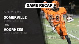 Recap: Somerville  vs. Voorhees  2015