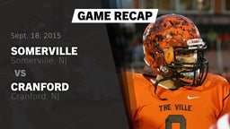 Recap: Somerville  vs. Cranford  2015