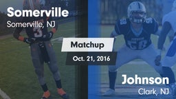 Matchup: Somerville High vs. Johnson  2016