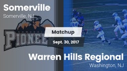 Matchup: Somerville High vs. Warren Hills Regional  2017