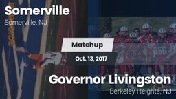 Matchup: Somerville High vs. Governor Livingston  2017