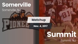 Matchup: Somerville High vs. Summit  2017