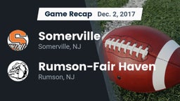 Recap: Somerville  vs. Rumson-Fair Haven  2017