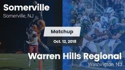 Matchup: Somerville High vs. Warren Hills Regional  2018