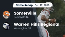 Recap: Somerville  vs. Warren Hills Regional  2018