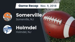 Recap: Somerville  vs. Holmdel  2018