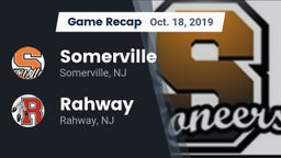 Recap: Somerville  vs. Rahway  2019