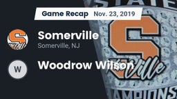 Recap: Somerville  vs. Woodrow Wilson 2019