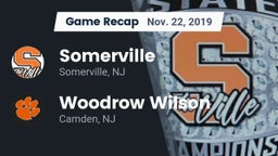Recap: Somerville  vs. Woodrow Wilson  2019