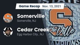 Recap: Somerville  vs. Cedar Creek  2021
