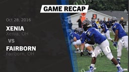 Recap: Xenia  vs. Fairborn  2016