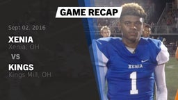 Recap: Xenia  vs. Kings  2016