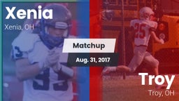 Matchup: Xenia  vs. Troy  2017