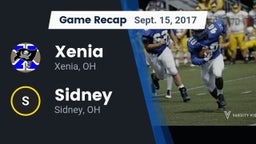 Recap: Xenia  vs. Sidney  2017
