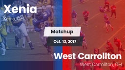Matchup: Xenia  vs. West Carrollton  2017