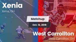 Matchup: Xenia  vs. West Carrollton  2018