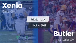Matchup: Xenia  vs. Butler  2019