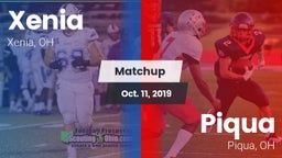 Matchup: Xenia  vs. Piqua  2019