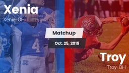 Matchup: Xenia  vs. Troy  2019