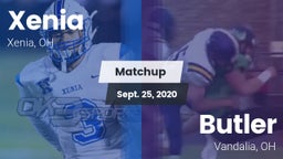 Matchup: Xenia  vs. Butler  2020