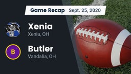 Recap: Xenia  vs. Butler  2020