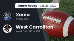 Recap: Xenia  vs. West Carrollton  2020
