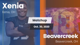 Matchup: Xenia  vs. Beavercreek  2020