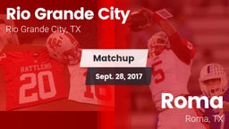 Matchup: Rio Grande City vs. Roma  2017