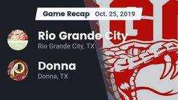 Recap: Rio Grande City  vs. Donna  2019