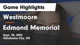 Westmoore  vs Edmond Memorial  Game Highlights - Sept. 20, 2022